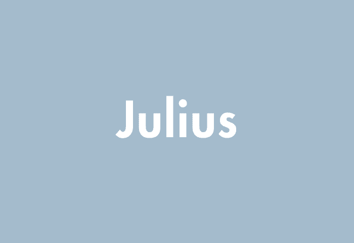 Julius meaning