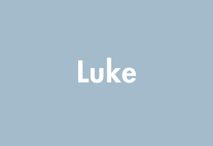Luke meaning