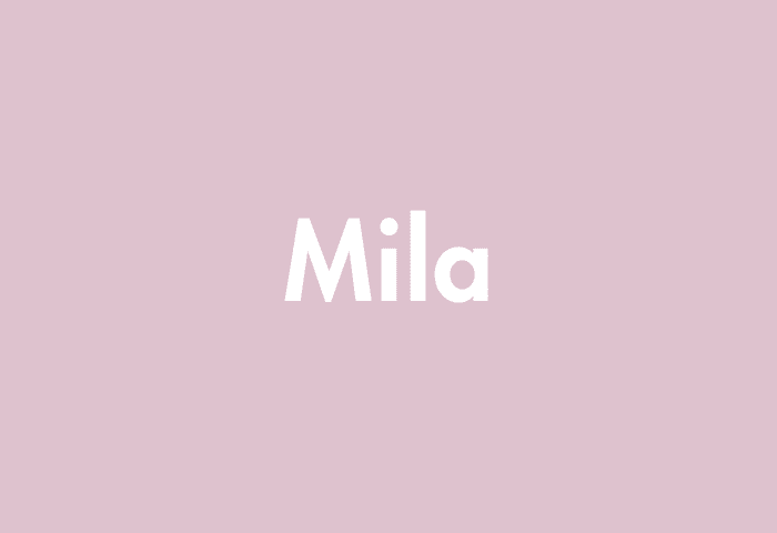 Mila meaning