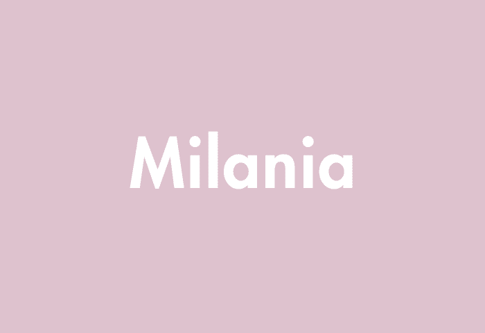 Milania meaning