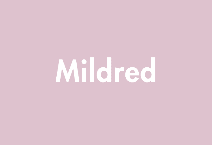 Mildred meaning