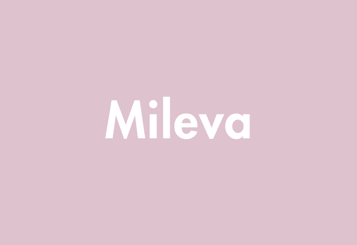 Mileva meaning