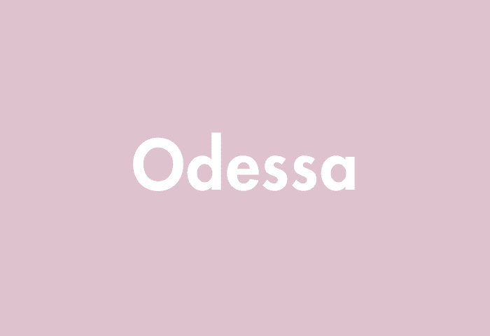 Odessa meaning
