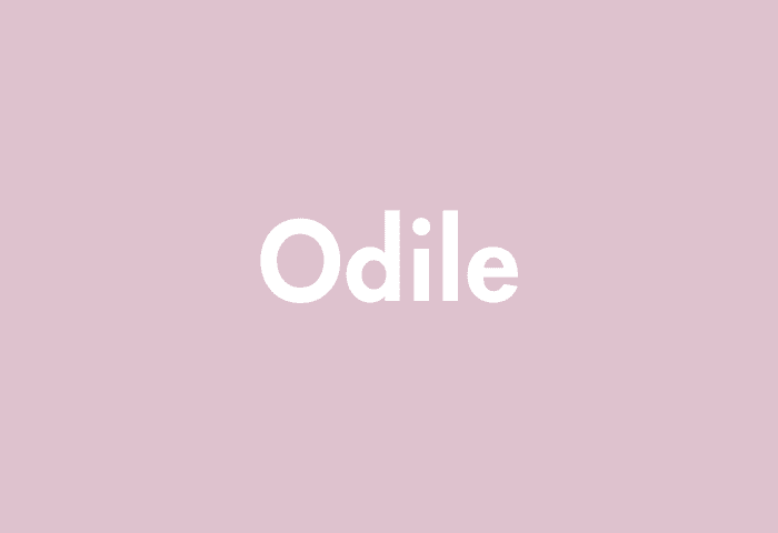 Odile meaning