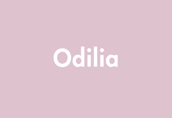 Odilia meaning