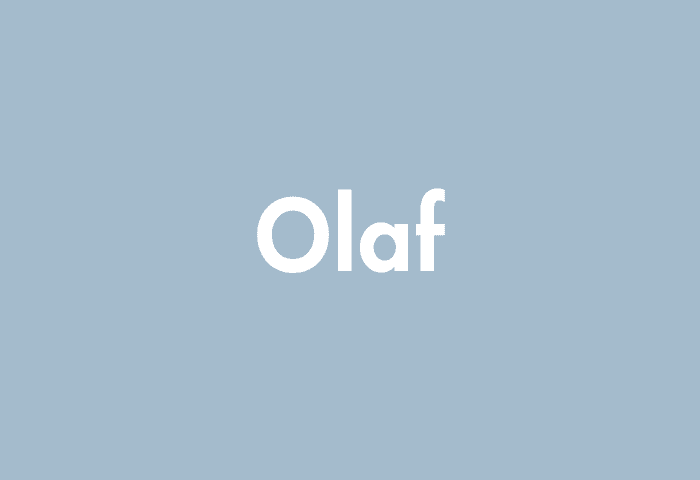 Olaf meaning