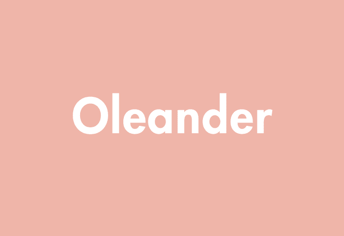 Oleander meaning
