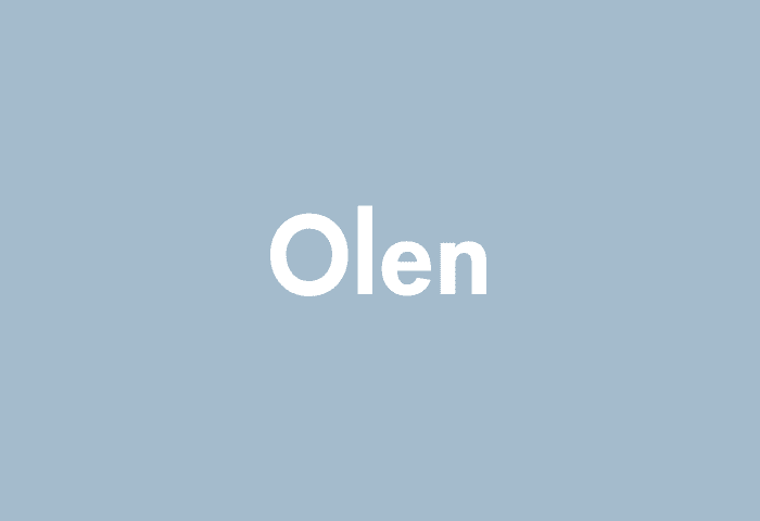 Olen meaning