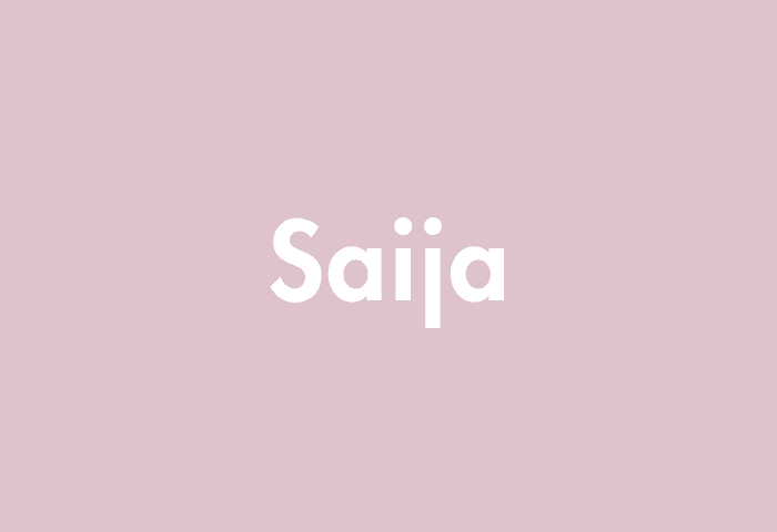 Saija meaning