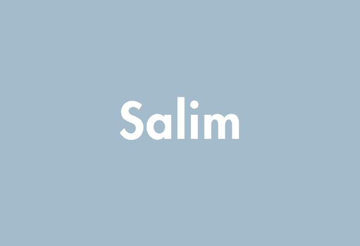 Salim meaning
