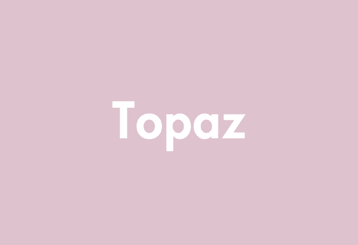 Topaz meaning