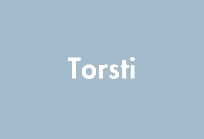 Torsti meaning