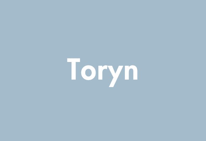Toryn meaning