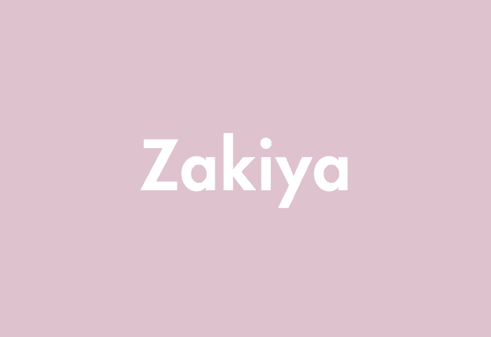 Zakiya meaning