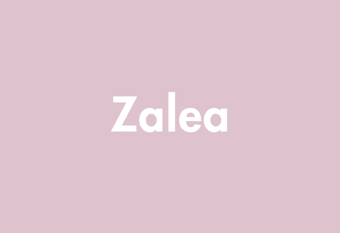 Zalea meaning