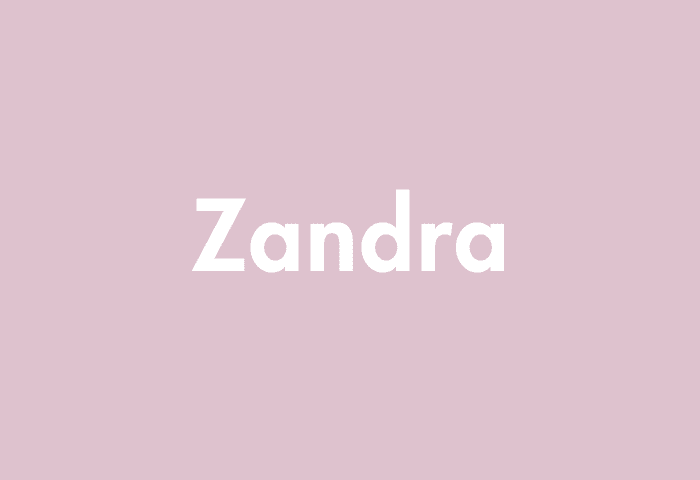 Zandra meaning