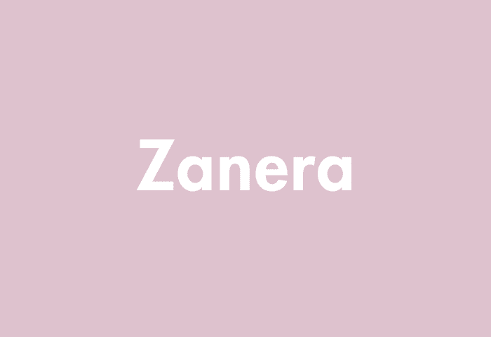 Zanera meaning