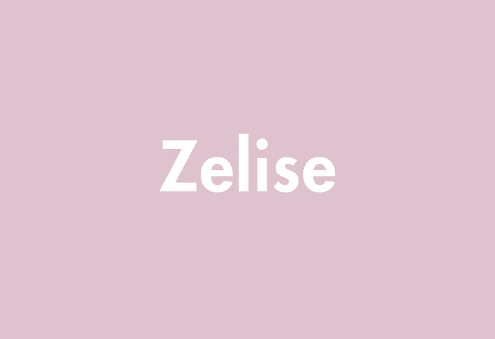 Zelise meaning