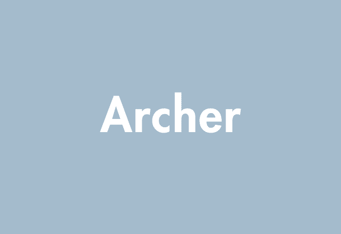 Archer meaning