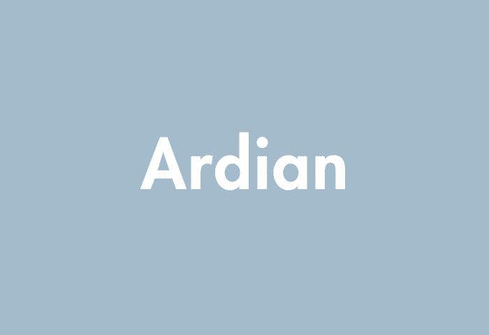Ardian meaning