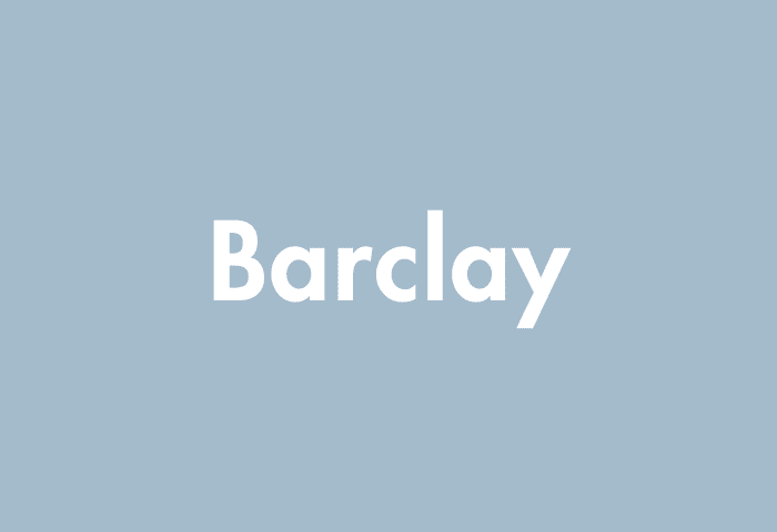 Barclay meaning