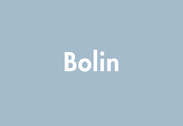Bolin meaning