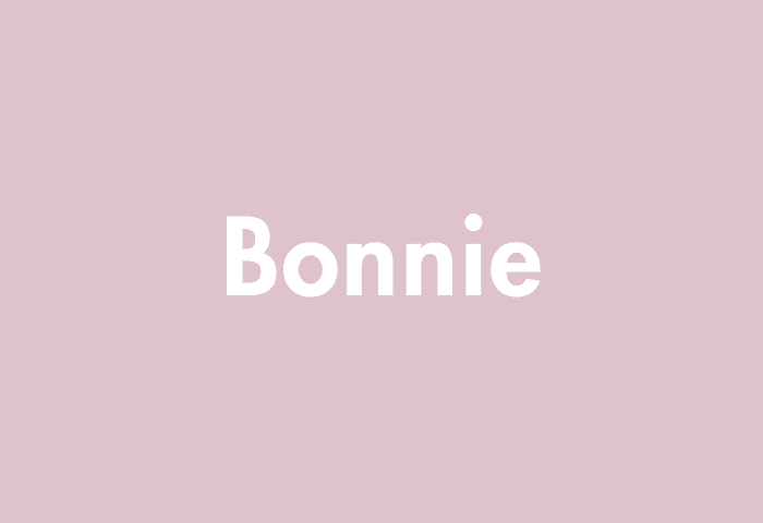 Bonnie meaning