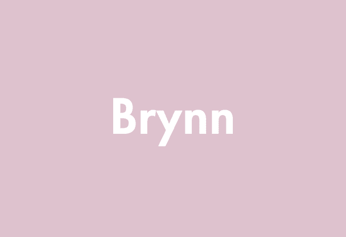 Brynn meaning