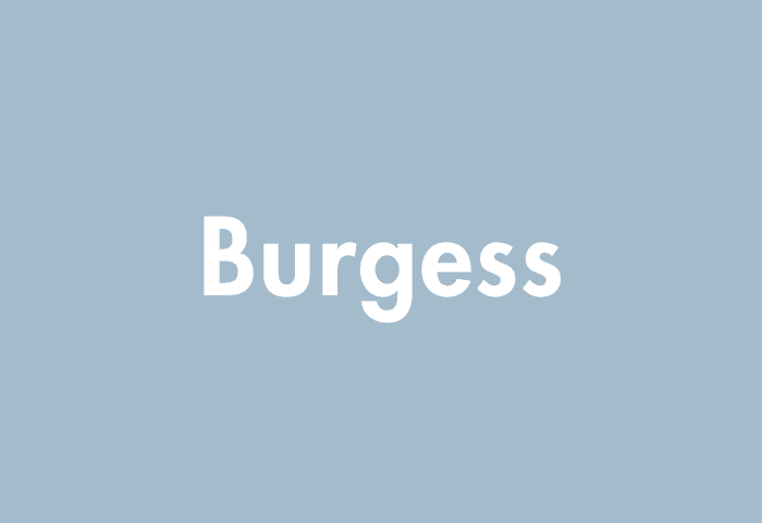 Burgess meaning
