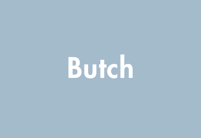 Butch meaning