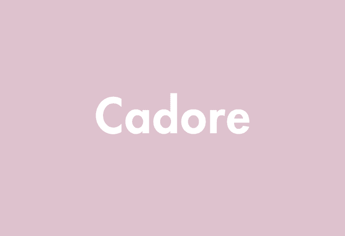 Cadore meaning