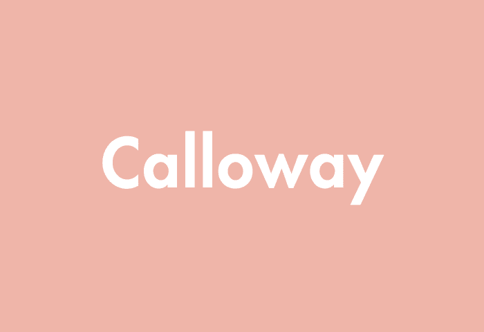Calloway meaning