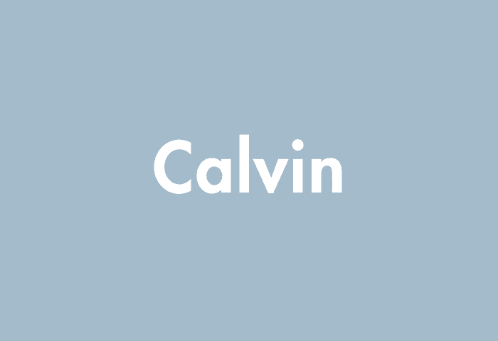 Calvin meaning