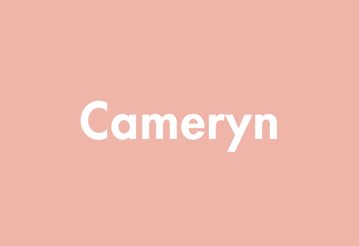 Cameryn meaning
