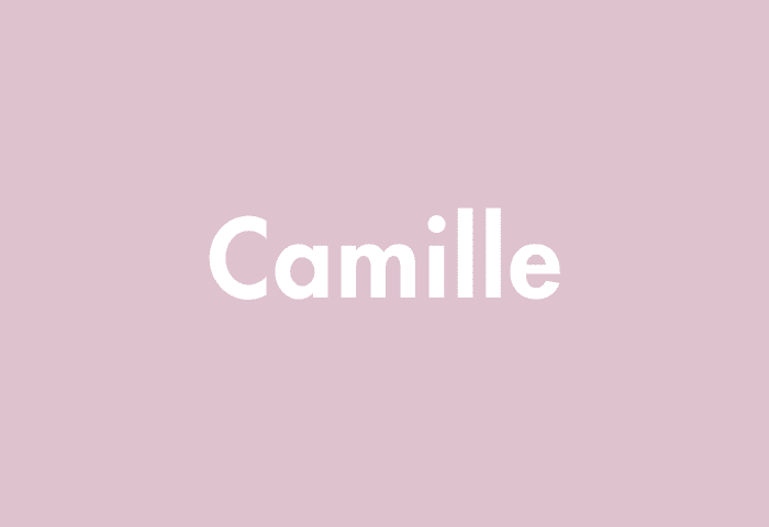 Camille meaning