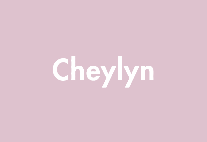 Cheylyn meaning