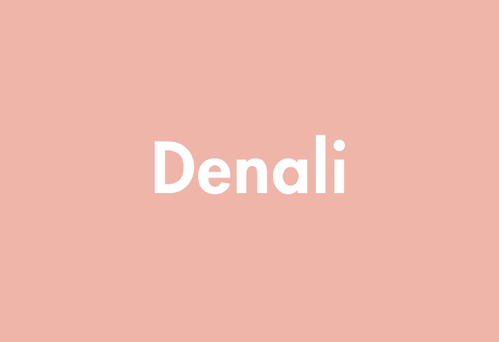 Denali meaning