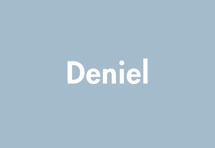 Deniel meaning