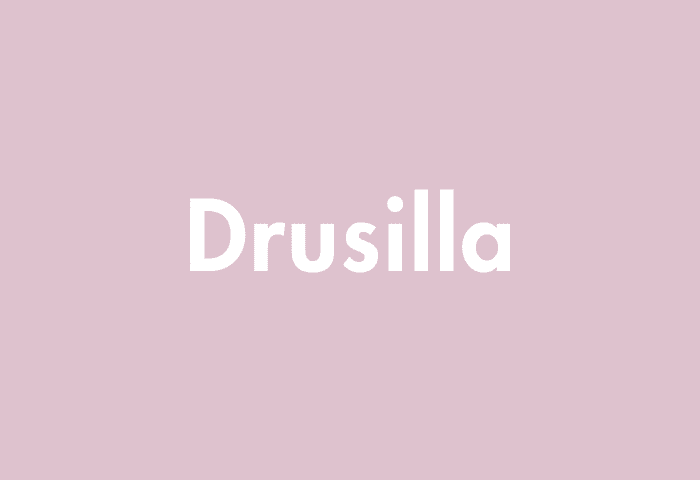 Drusilla meaning