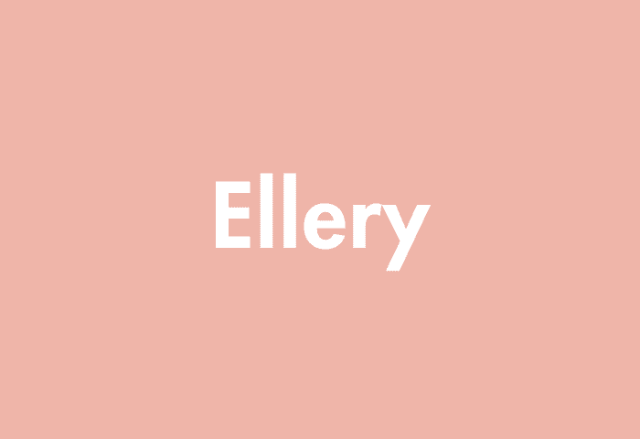 Ellery meaning
