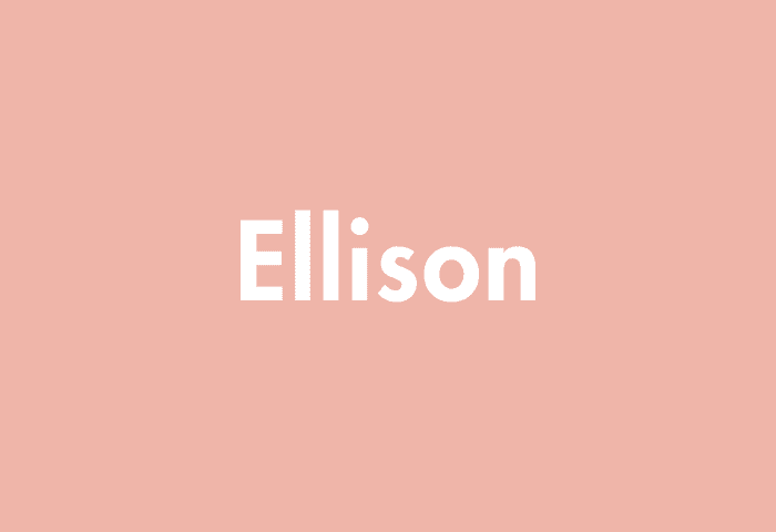Ellison meaning