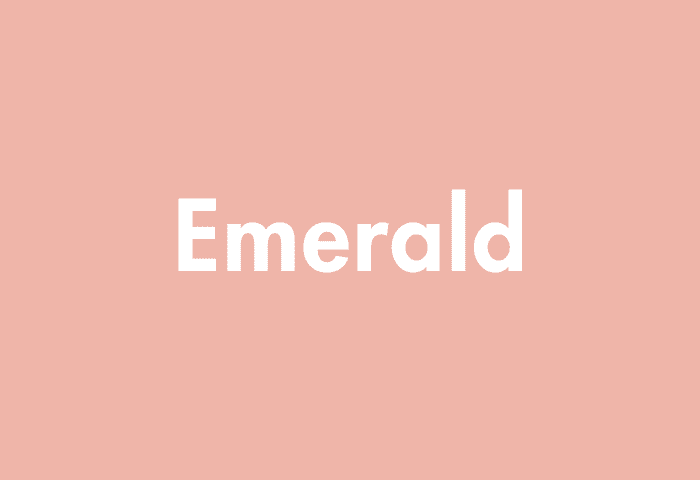 Emerald meaning