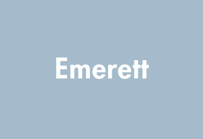 Emerett meaning