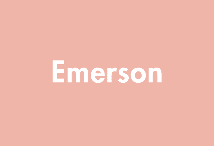 Emerson meaning