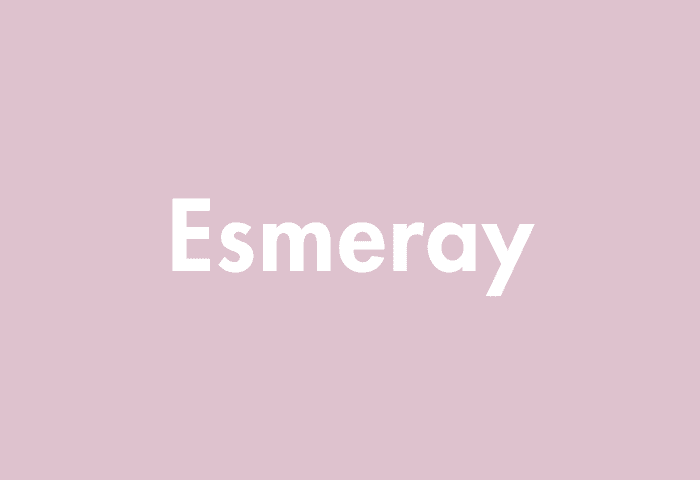 Esmeray meaning