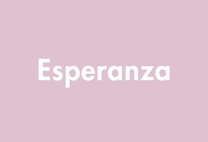 Esperanza meaning