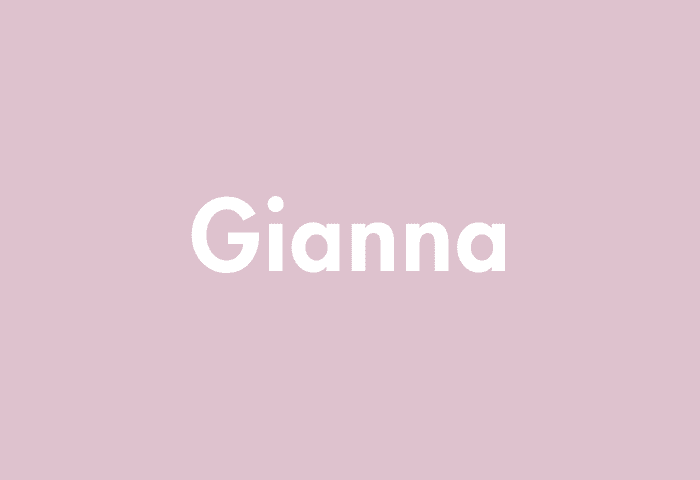 Gianna meaning
