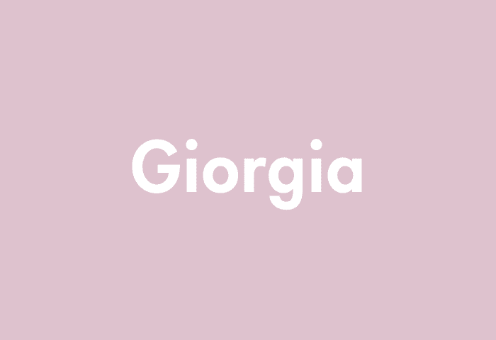 Giorgia meaning