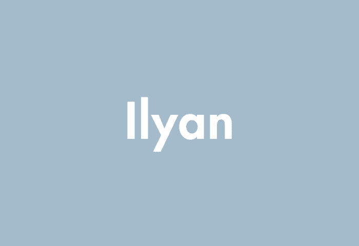 Ilyan meaning