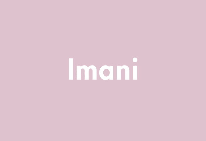 Imani meaning